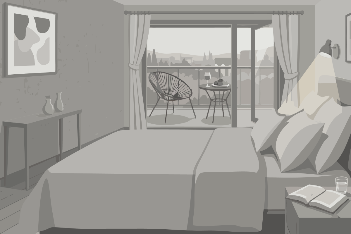 Apartment with Garden View